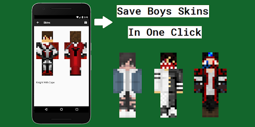 Boys Skins Offline - Image screenshot of android app