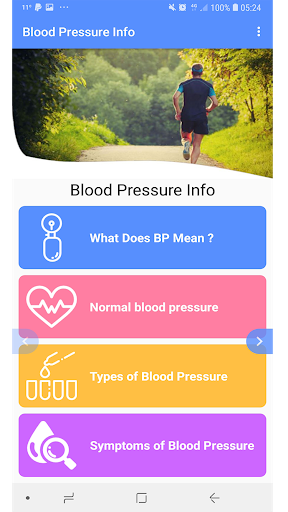 Blood Pressure INFO - عکس برنامه موبایلی اندروید