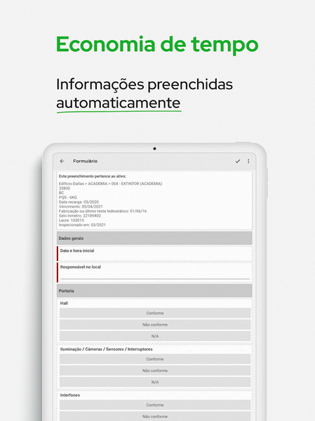 Produttivo Digital Reports - Image screenshot of android app