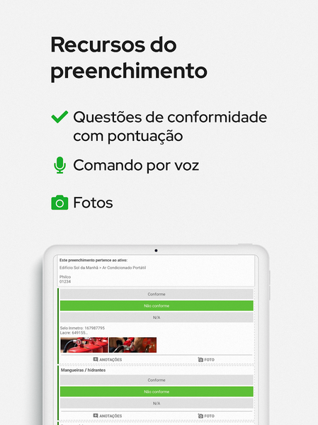 Produttivo Digital Reports - Image screenshot of android app