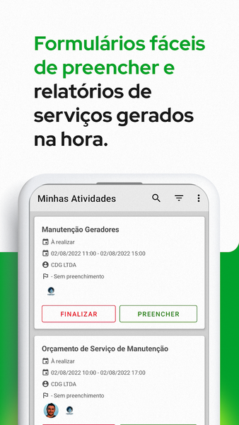 Produttivo Digital Reports - Image screenshot of android app