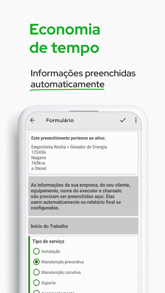 Produttivo Digital Reports - Image screenshot of android app