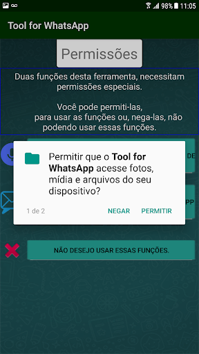 Tool for WhatsApp - عکس برنامه موبایلی اندروید