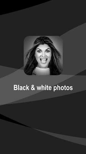Black and White Photo Editor - عکس برنامه موبایلی اندروید