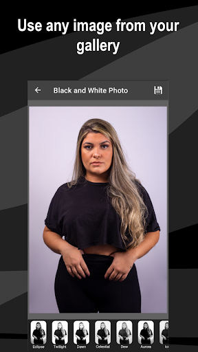 Black and White Photo Editor - عکس برنامه موبایلی اندروید