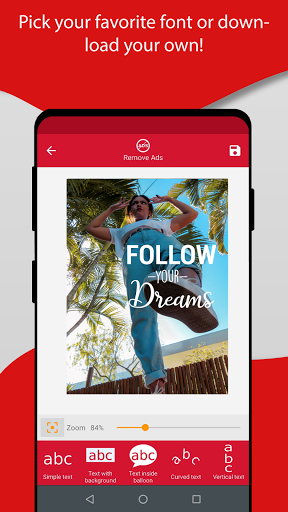 Add Text on Photo - عکس برنامه موبایلی اندروید