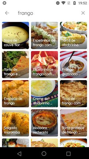 Receitas Fitness Saudáveis - Image screenshot of android app