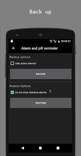 Alarm and pill reminder - عکس برنامه موبایلی اندروید