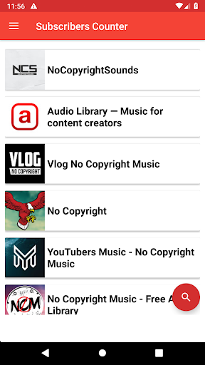 Subscribers Counter - Image screenshot of android app