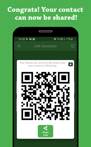 Link Generator for Whats - عکس برنامه موبایلی اندروید