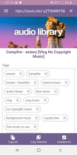 Tags for Videos - Image screenshot of android app