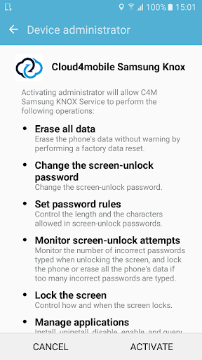 cloud4mobile - Samsung Service - عکس برنامه موبایلی اندروید