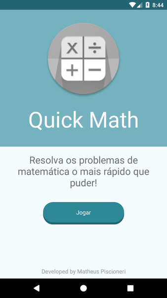 Quick Math - Resolva problemas - عکس بازی موبایلی اندروید