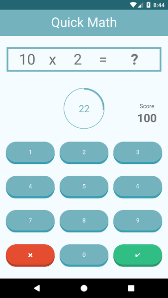 Quick Math - Resolva problemas - عکس بازی موبایلی اندروید