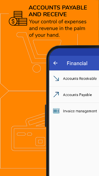 Sales Control, Cashier, Orders - Image screenshot of android app