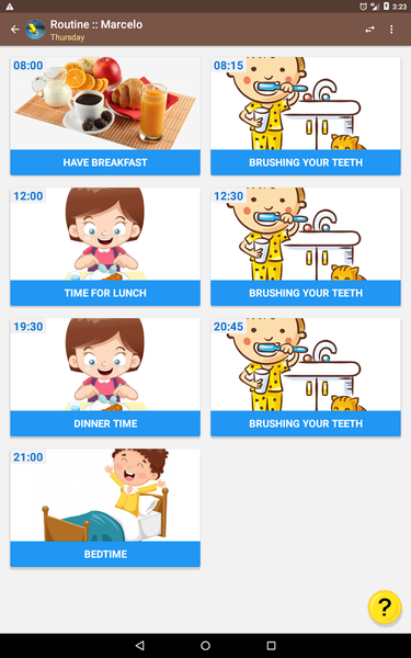Fun Routine - Autism - Image screenshot of android app