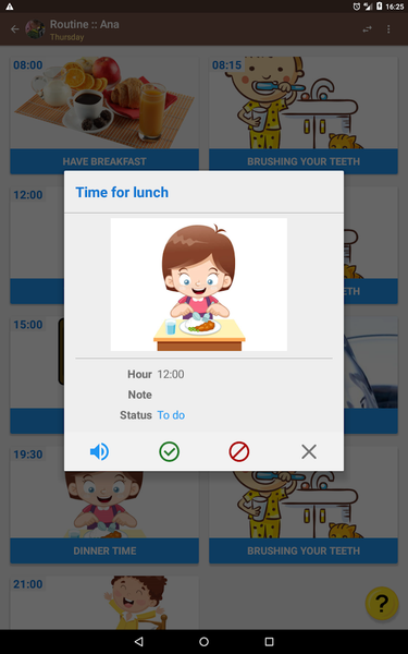 Fun Routine - Autism - Image screenshot of android app