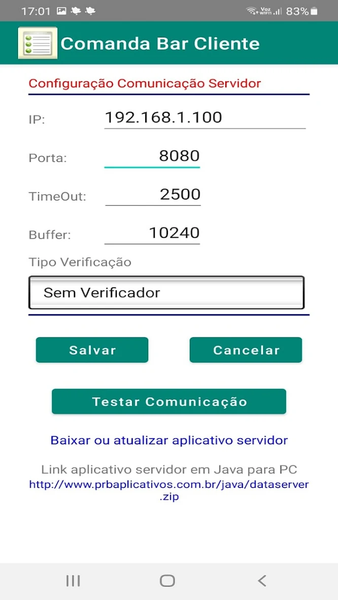 Order Bar Client - Image screenshot of android app
