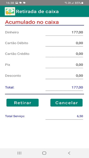 Order Bar Client - Image screenshot of android app