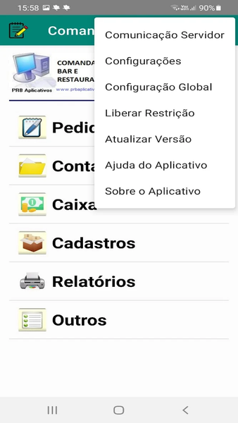 Order Bar Client - Image screenshot of android app
