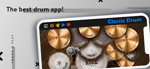 Classic Drum: electronic drums - Image screenshot of android app