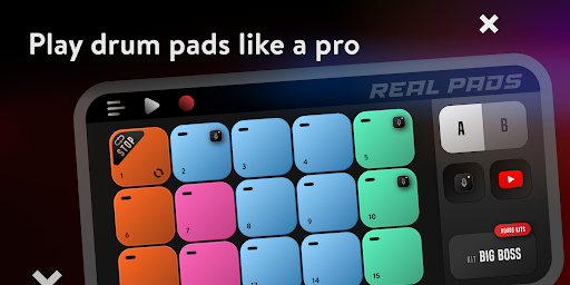 Real Pads: Electro Drum - Image screenshot of android app