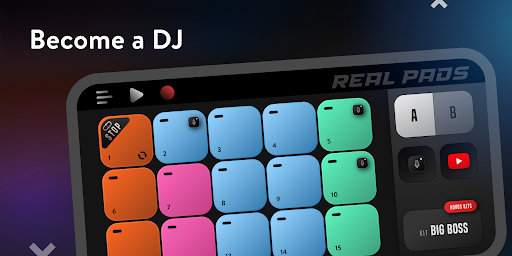 Real Pads: electro octapads DJ - عکس برنامه موبایلی اندروید