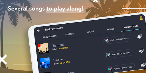 Real Percussion: drum set - عکس برنامه موبایلی اندروید