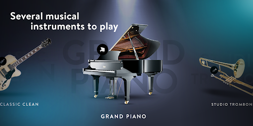 Real Piano electronic keyboard - عکس برنامه موبایلی اندروید
