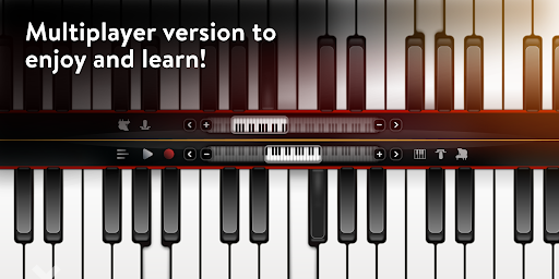 Real Piano electronic keyboard - عکس برنامه موبایلی اندروید