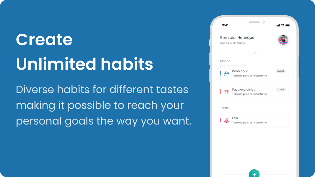Constante: Habits and Goals - عکس برنامه موبایلی اندروید