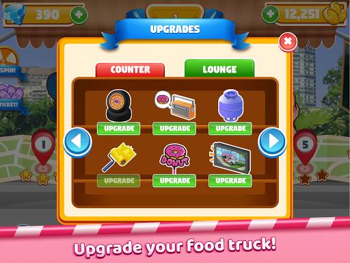 Boston Donut Truck: Food Game - Gameplay image of android game