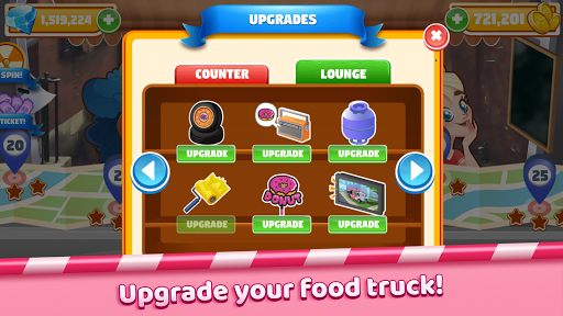 Boston Donut Truck: Food Game - Gameplay image of android game