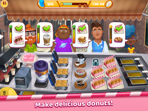 Boston Donut Truck: Food Game - Gameplay image of android game