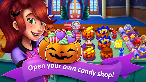 Halloween Candy Shop Food Game - Gameplay image of android game