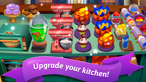 Halloween Candy Shop Food Game - عکس بازی موبایلی اندروید