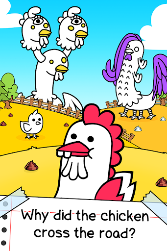 Chicken Evolution: Idle Game - Gameplay image of android game