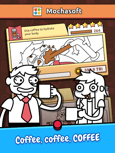 Idle Coffee Inc.: Clicker Game - Gameplay image of android game