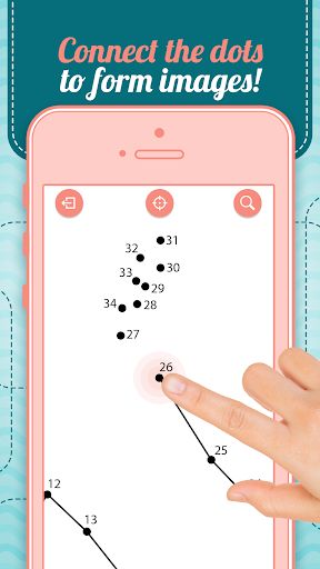 Dots to Connect: Art Book - Gameplay image of android game