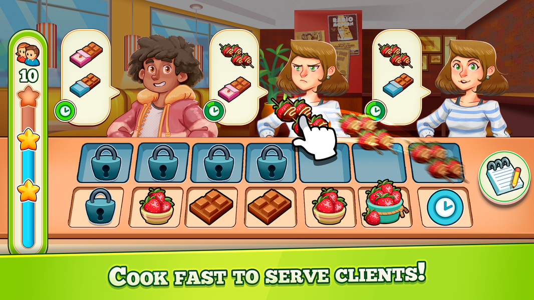 Merge Sweet Shop - Bakery Game - Gameplay image of android game
