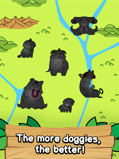 Dog Evolution: Idle Merge Game - Gameplay image of android game