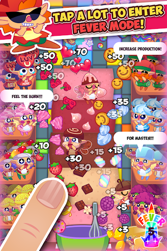 Elf Cake Clicker Magic Cookies - Gameplay image of android game