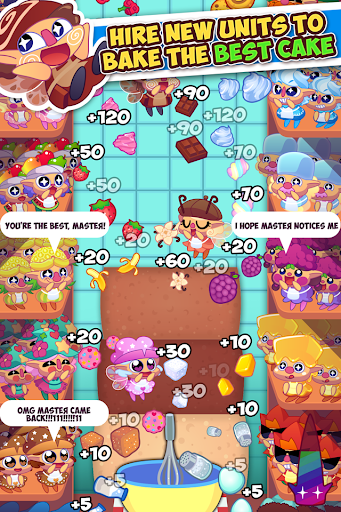 Elf Cake Clicker Magic Cookies - Gameplay image of android game