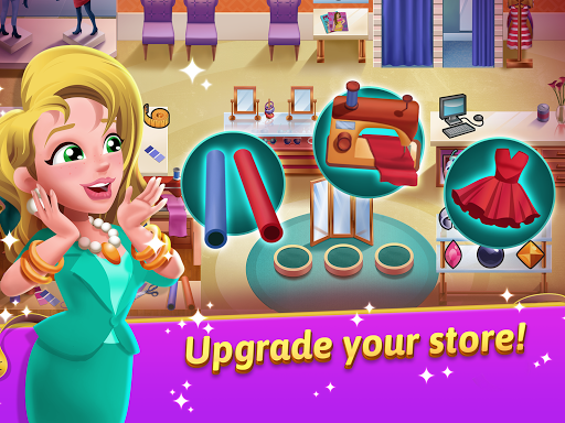 Fashion Salon Dash: Shop Game - Gameplay image of android game