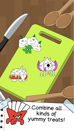 Food Evolution: Merge Recipes - Gameplay image of android game