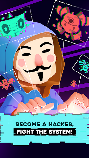 Hacking Hero: Hacker Clicker - عکس بازی موبایلی اندروید