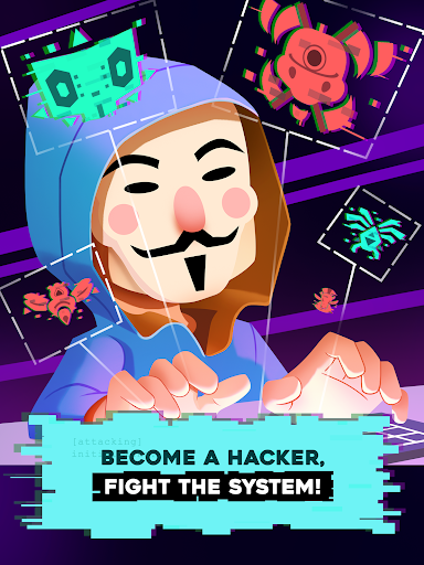 Hacking Hero: Hacker Clicker - عکس بازی موبایلی اندروید