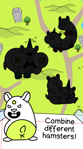 Hamster Evolution: Merge Idle - Gameplay image of android game