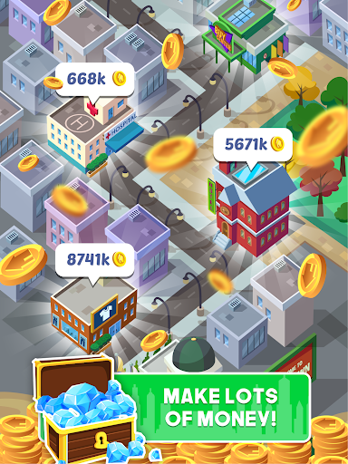 ​Idle​ ​City​ ​Manager​ ​-​ ​​Epic​ ​Town Builder - عکس بازی موبایلی اندروید