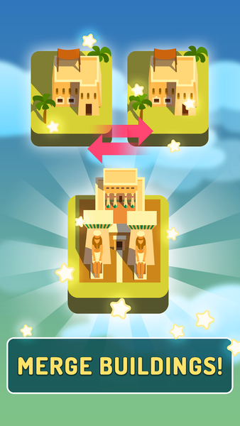 Merge of Ages: Town Tycoon - Gameplay image of android game